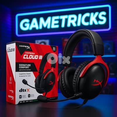 HyperX cloud III wireless pro gaming headset