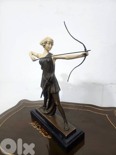 Bronze Lady Statue Antique سيدة برونزية تمثال العتيقة