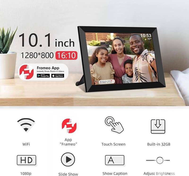 10.1 inch digital photo frame 1