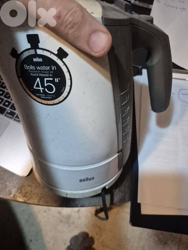 braun 45 secs kettle 0