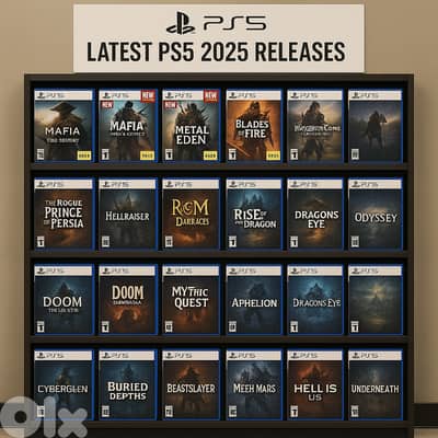 Playtation PS5 new sealed titles games