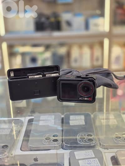 Used Dji action 5 pro with: *protective frame