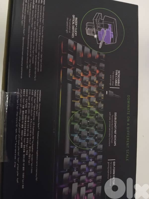 razer huntsman mini in excellent condition 2