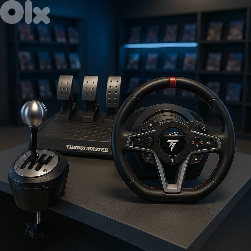 Thrustmaster T248 Racing ultimate pro gaming wheel with shifter bundle 0