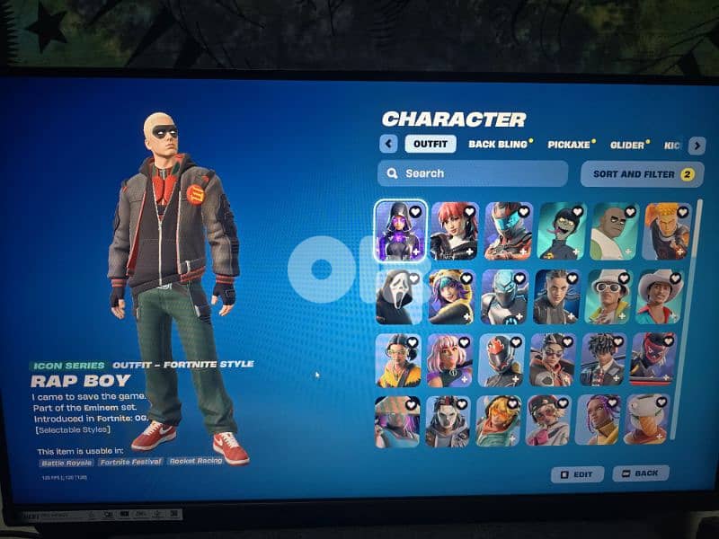 Fortnite account - 324 skins 1