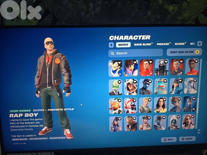 Fortnite account - 324 skins 4