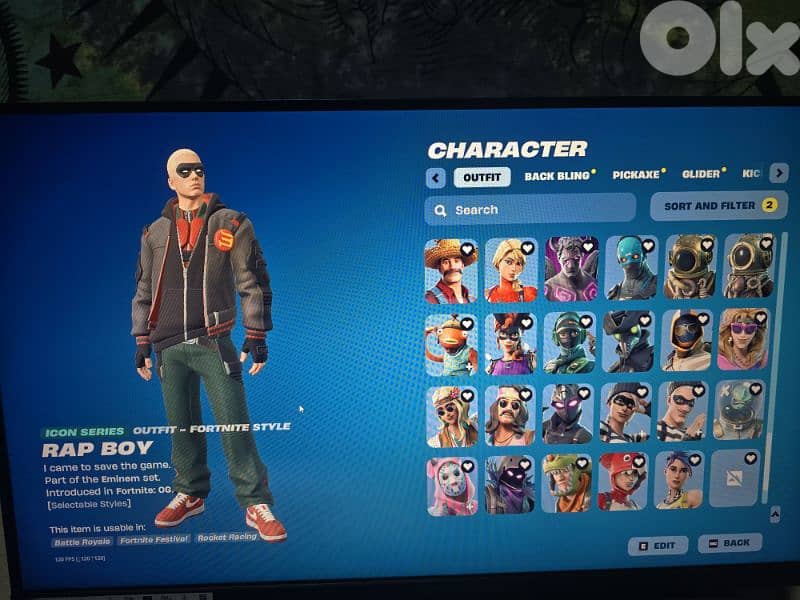 Fortnite account - 324 skins 5