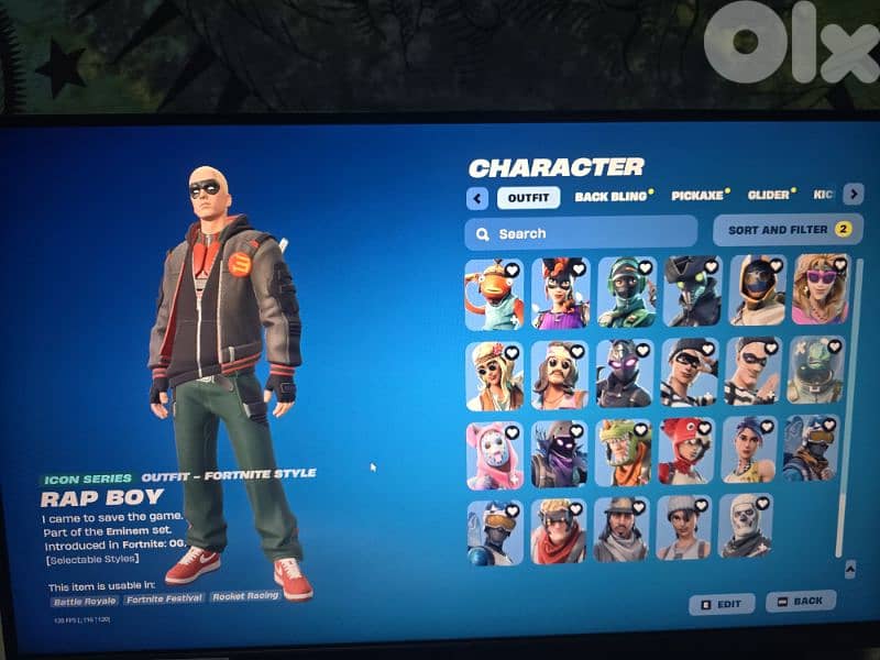 Fortnite account - 324 skins 6