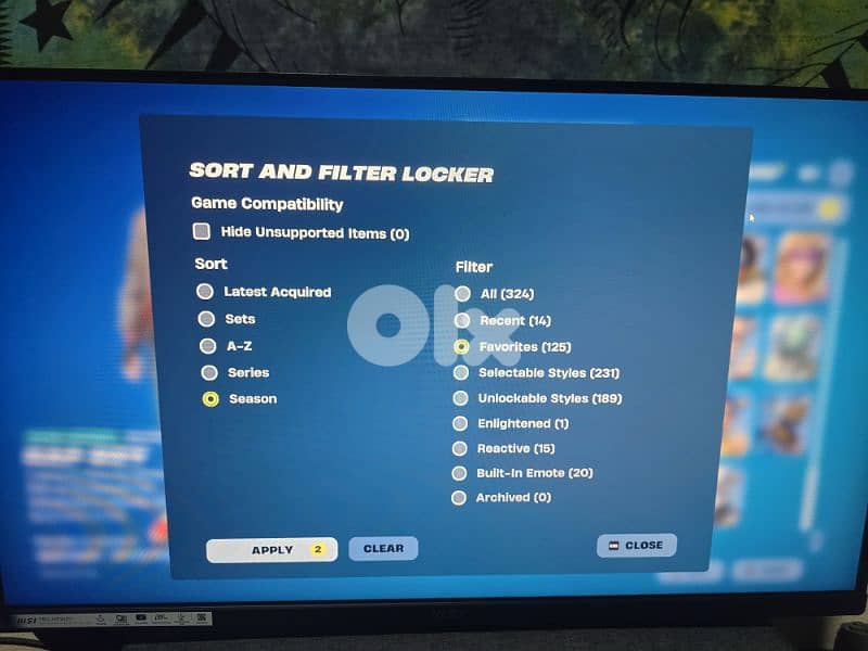 Fortnite account - 324 skins 7