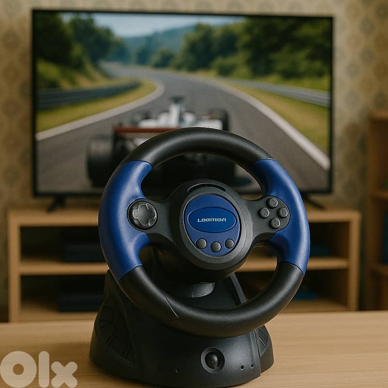 Gamemon Steering Wheel PS3 PS2 PC perfect for kids 0