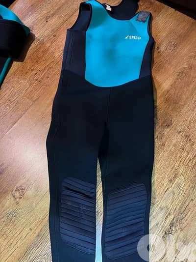 spiro full diving suit thermal+ flippers