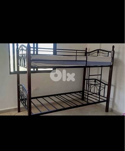 تخت طابقين ماليزي حديد جديد من المعمل بسعر الجملة