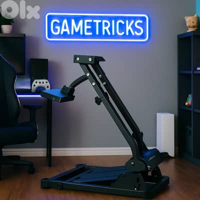 Special heavy duty gaming steering wheel stand compatible with all