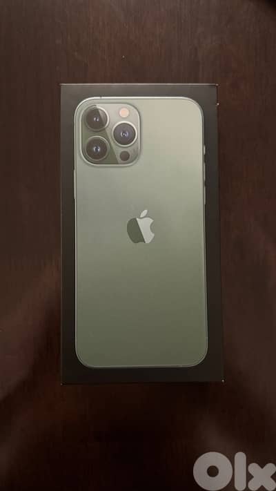 iphone 13 pro max alpine green 256gb