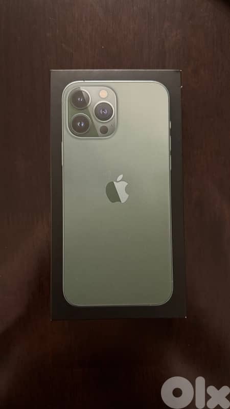 iphone 13 pro max alpine green 256gb 0