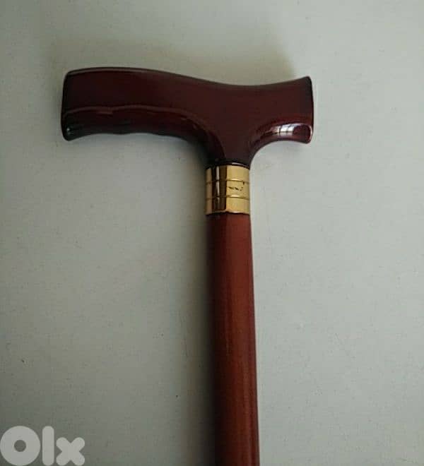 Wooden walking stick - Not Negotiable 1