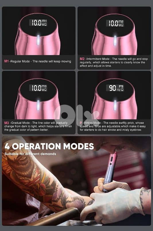 BIOMASER TP010 WIRELESS PMU TATTOO MACHINE 6