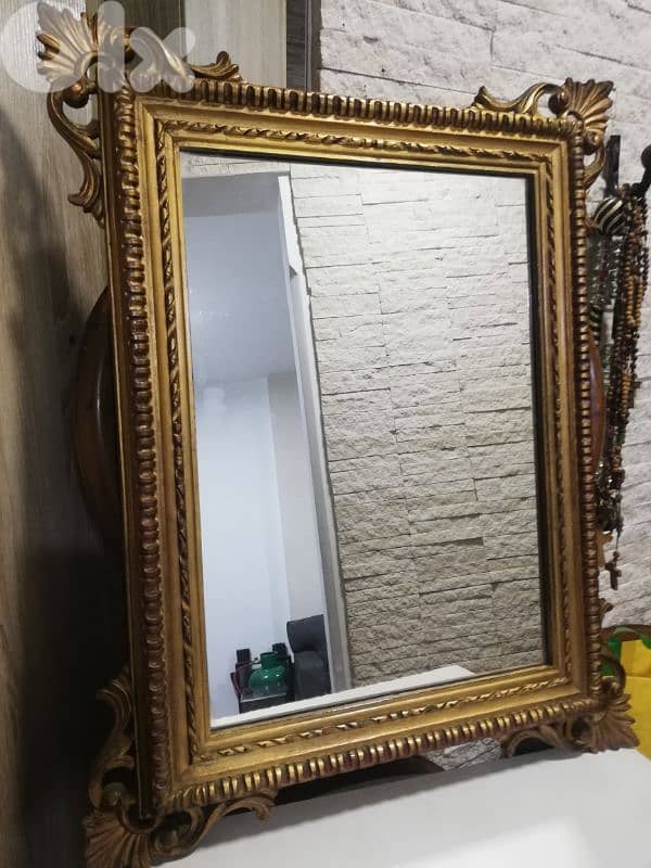 مراية إيطالي انتيك 0