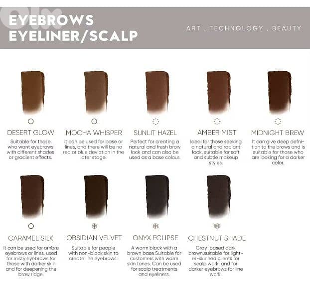 Biomaser Powder PMU TATTOO Pigment Ink (REACH COMPLIANT) 4