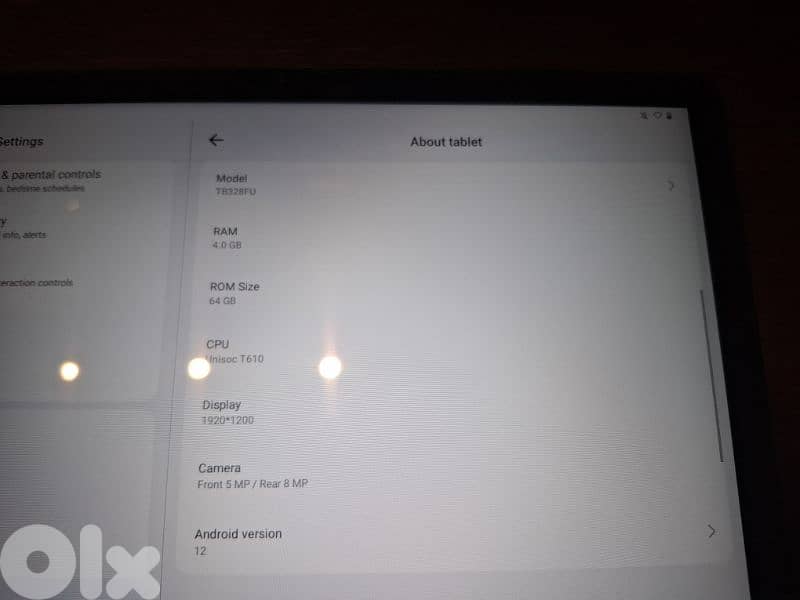 Lenovo tab m10 3rd gen FHD 10.1 in 64gb 3
