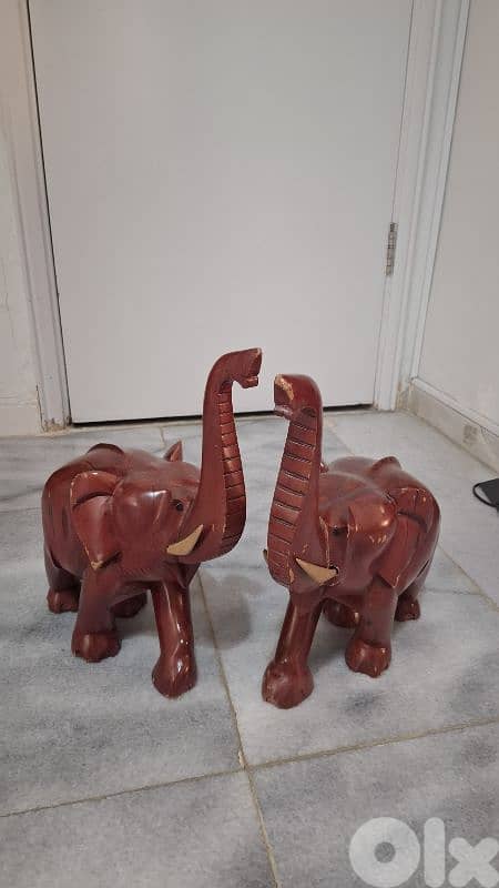 Wooden Elephants from Sri Lanka 0