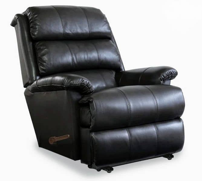Leather Astro Lay Z Boy Manual Rocker/Recliner 0