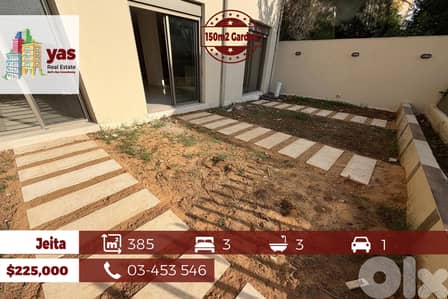 Jeita 385m2 | 150m2 Terrace | Prime Location | Brand New | EL