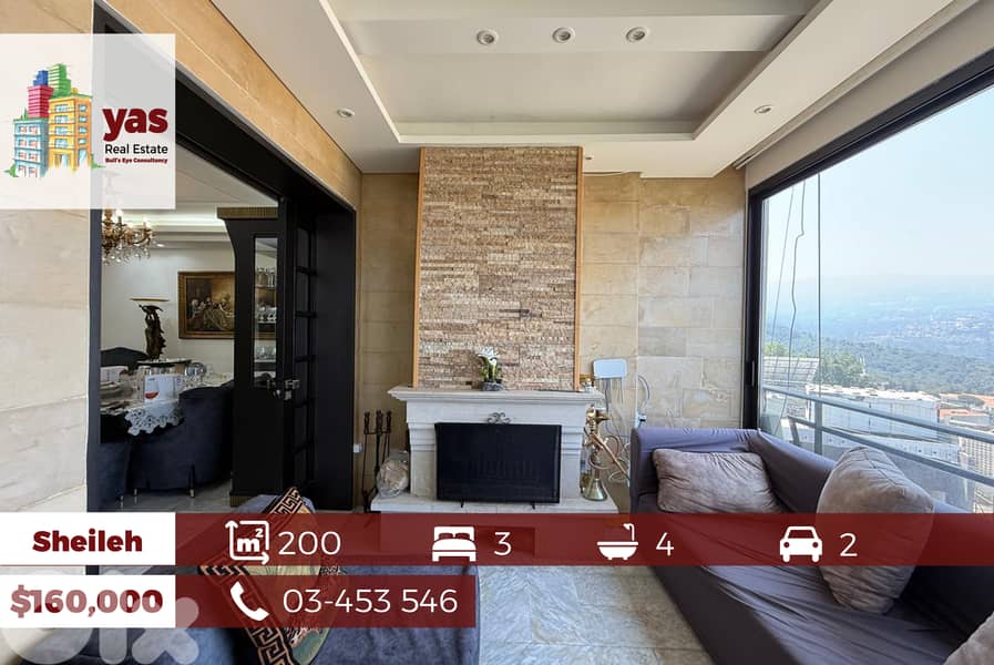 Sheileh 200m2 | Upgraded | Panoramic View | Unique | Catch | GB| 0