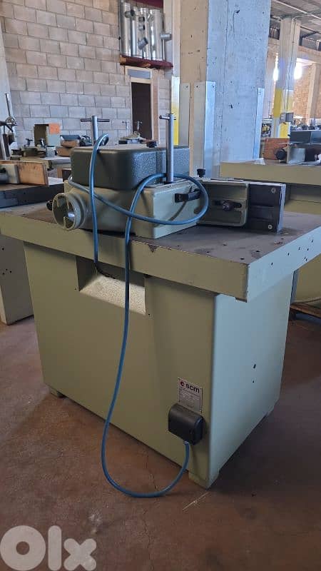 ماكنات ومعدات نجارة مستعملة شبه جديدة 03667838 6