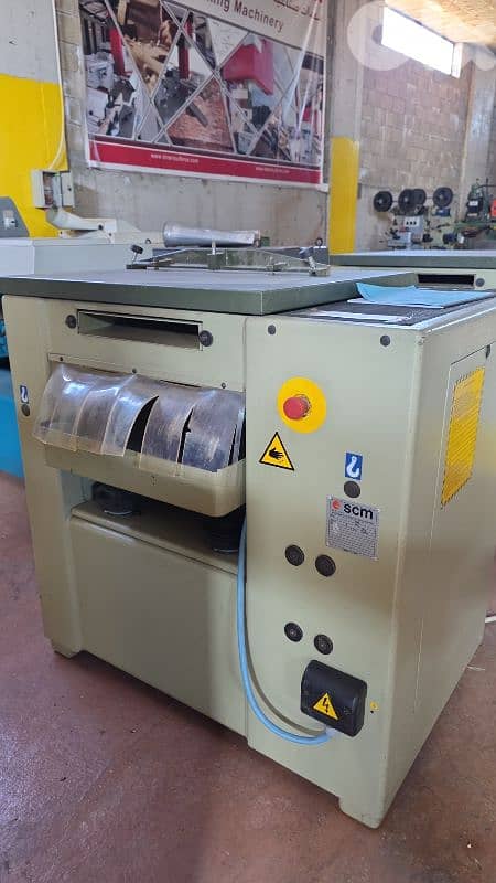 ماكنات ومعدات نجارة مستعملة شبه جديدة 03667838 9