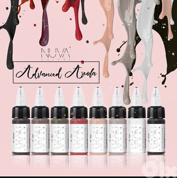 NUVA COLOR FULL PMU RANGE PIGMENTS 12