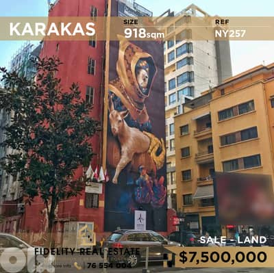 Land for sale in Karakas NY257 أرض للبيع في كاراكاس