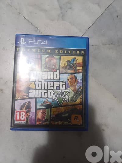 cd gta 5 ps4