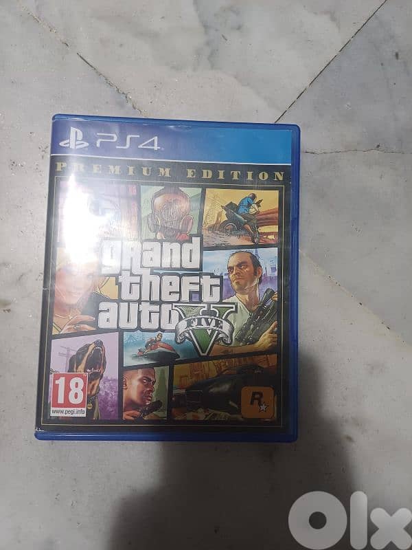 cd gta 5 ps4 0