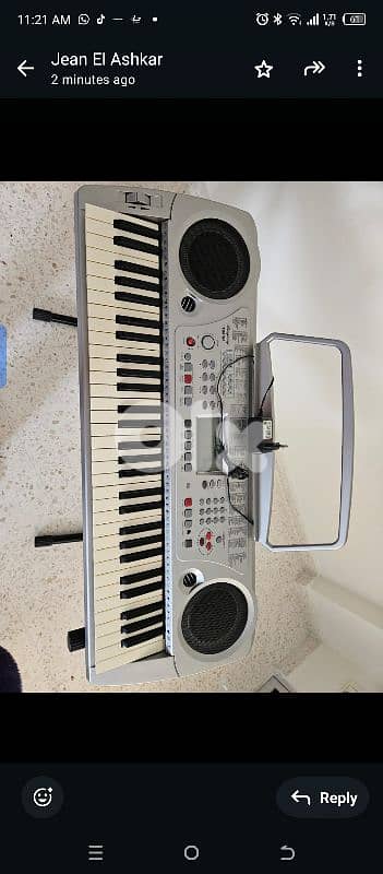 Ringway Electronic Keyboard, TB 810A