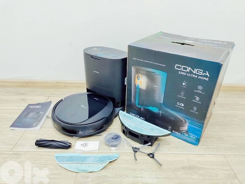 Cecotec Conga 2290 Ultra Home Robot Vacuum Cleaner 1