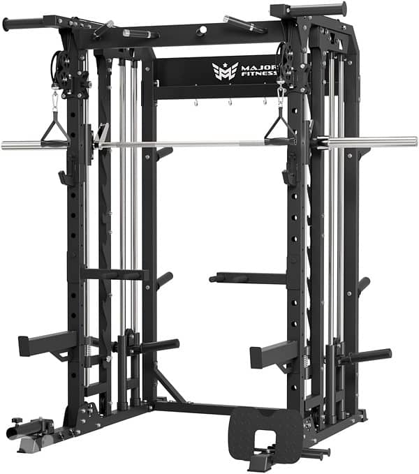 Smith machine and squat rack with landmine new heavy duty 0
