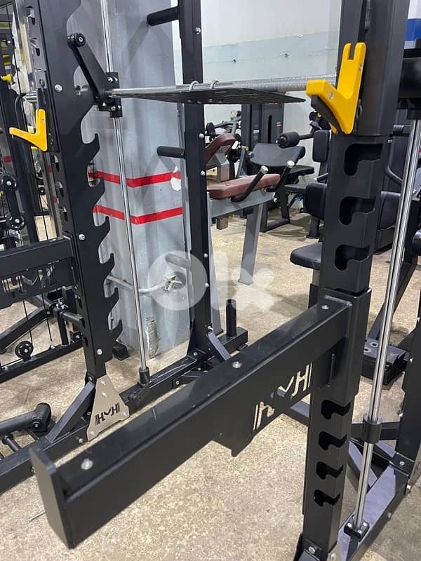 Smith machine and squat rack with landmine new heavy duty 6