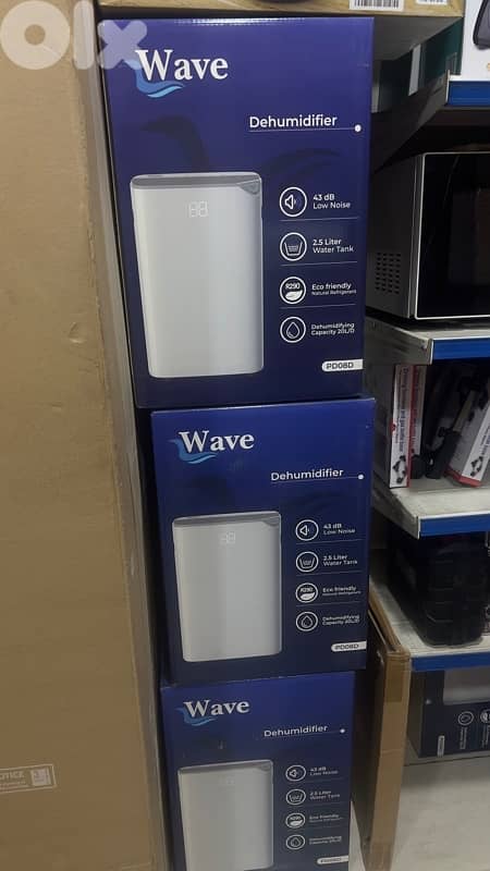 Wave Dehumidifier Smart Control Panel 20L/Day 1