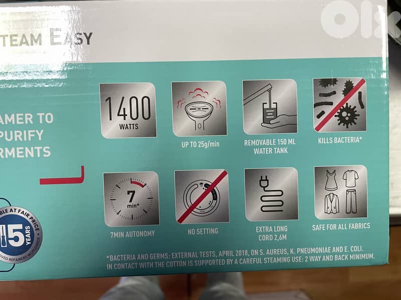 TEFAL ACCESS STEAM EASY - 1300W DT7130 1