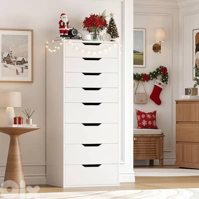 tall white dresser