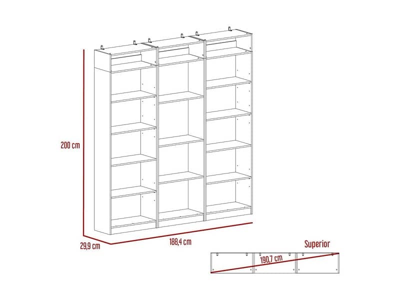 bookcases white color 3