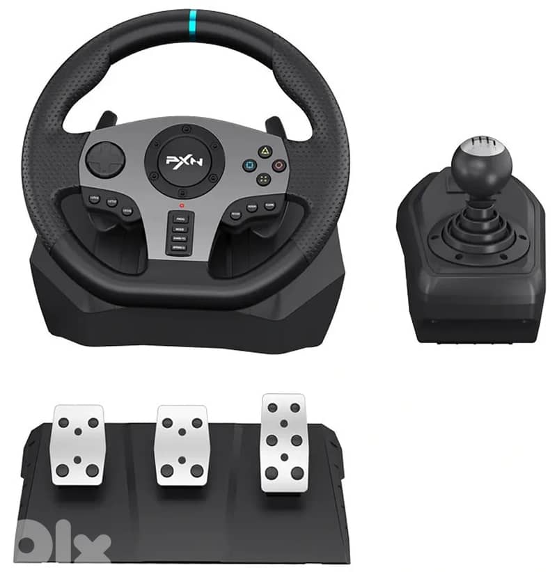 PXN V9 gaming wheel with shifter Playstation - Xbox - Nintendo - PC 1