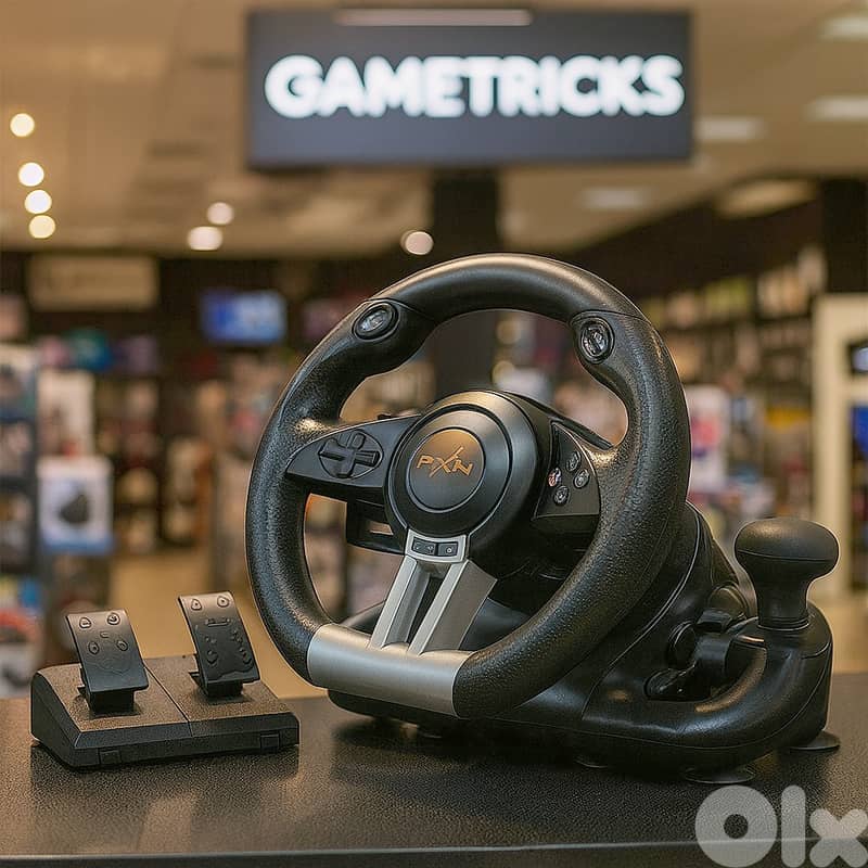 PXN V3 Pro 180 Degree Steering Wheel PS4 XBOX NINTENDO 0