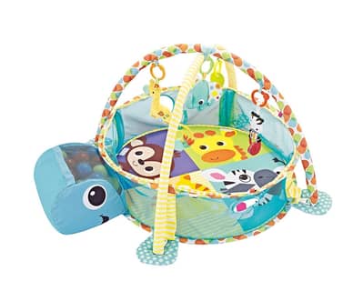 Family Turtle Activity Gym & Ball Pit - مركز أنشطة مع مع حوض كرات