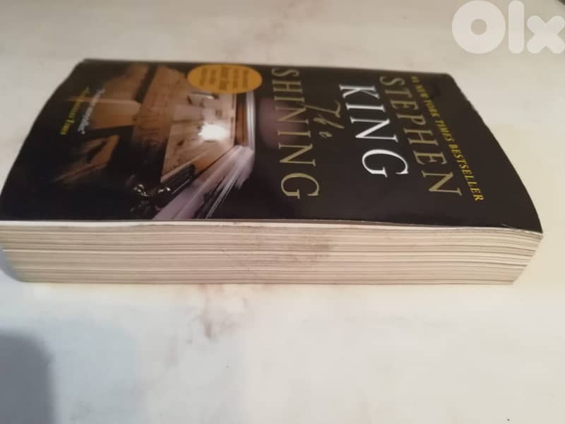 The Shining by Stephen King paperback book Horror gothic novel 1