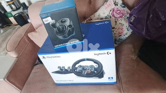 Racing Wheel G29 + Shifter + Stand + 3 CD