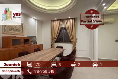 Jounieh 170m2 | Rent | Furnished | Prime Location | Catch  | EH