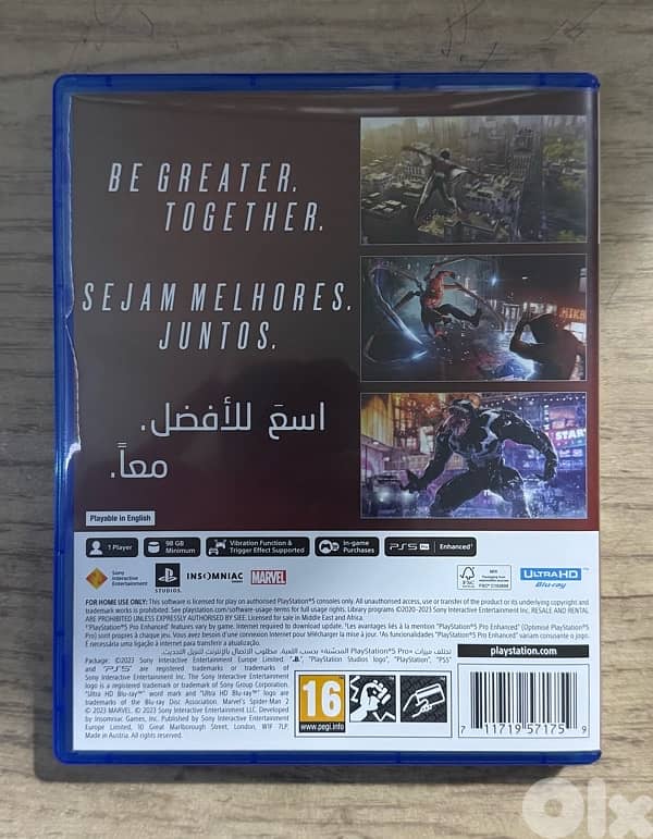PS5 - Spiderman 2 (perfect condition) 1