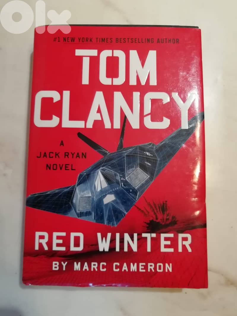Tom Clancy Red Winter, A Jack Ryan Novel, By Marc Cameron hardcover 0